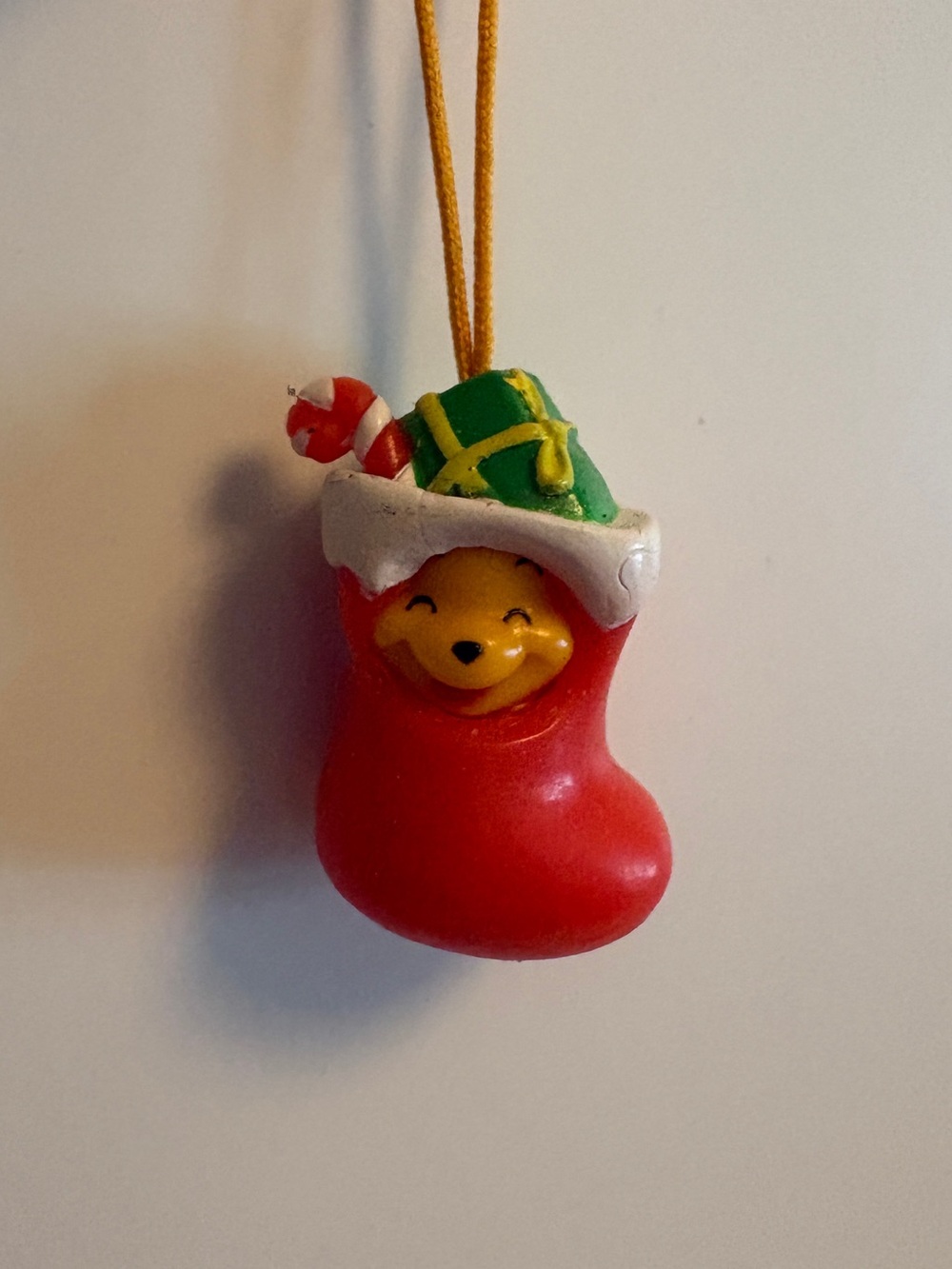 Peek-A-Pooh Charm - Christmas Stocking